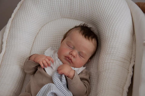 49cm 19inch 3D Silicone Vinyl Baby Doll