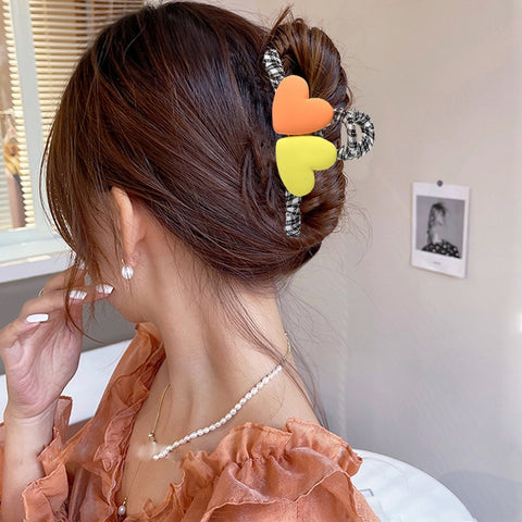 Heart Hair Claw
