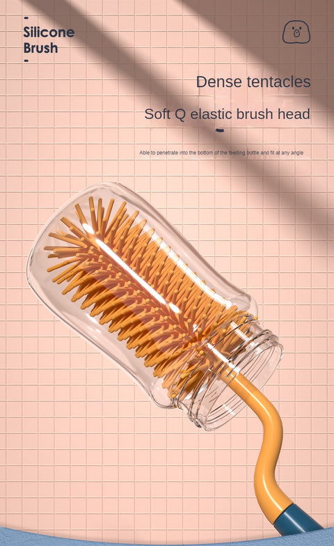 4PCS Baby Bottle Cleaning Brush