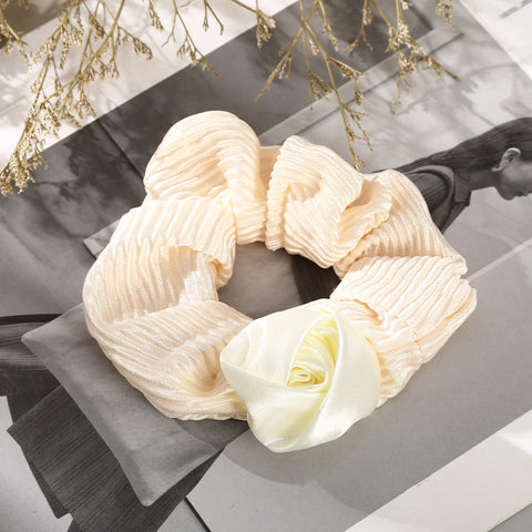 Flower Butterfly Elastic Hair Tie Scrunchie