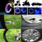 2/4PCS LED Colorful Wheel Tire Valve Cap