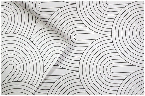 Canvas Rainbow Peel and Stick Wallpaper