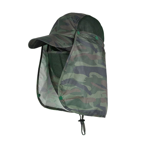 Summer UV Protection Mask Hat