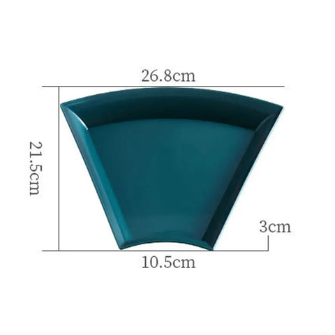 12PCS Wheat Straw Plate Set