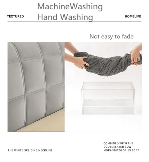 Soft Bed Headboard Cover