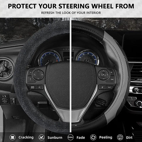 Car Steering Wheel Cover