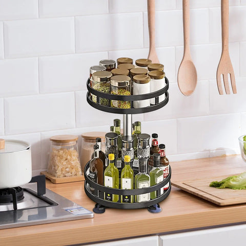 360°Rotation Spice Rack