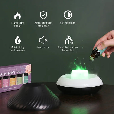 Volcanic Lamp Aroma Diffuser Humidifier