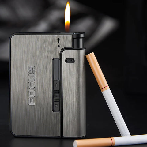 2-In-1 Lighter Cigarette Case