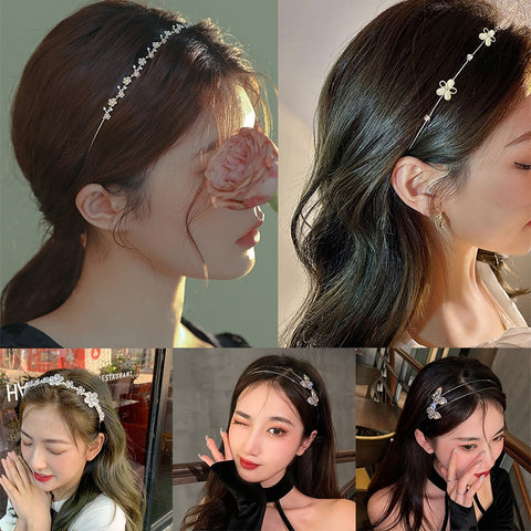 Metal Gold Silver Headband