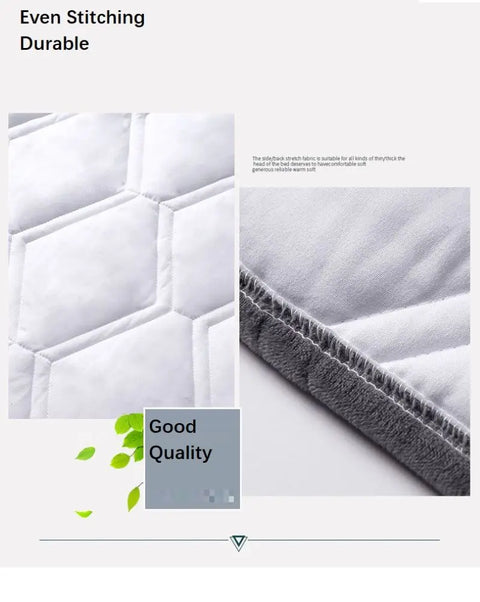 Fleece Bed Headboard Cover