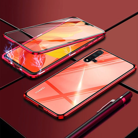360 Protection Metal Magnetic Case For Huawei
