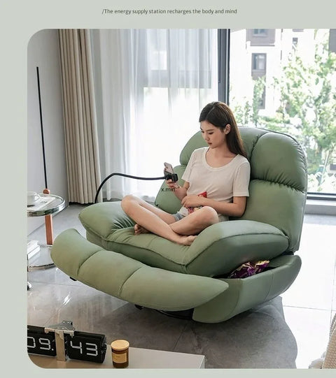 Electric Heating Massage Recliner Armchair Sofa