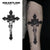 Cross Temporary Tattoo Sticker