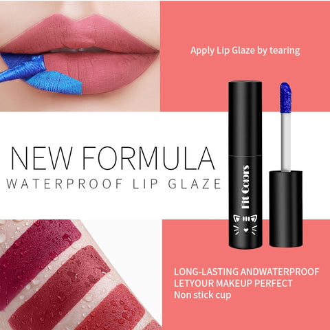 5 Colors Peel Off Tattoo Liquid Lipstick