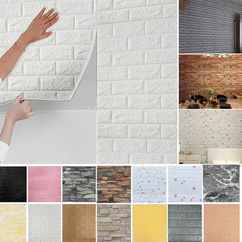 1-10pcs Self-adhesive Wallpaper