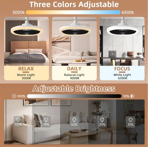 Ceiling Fan with LED Light