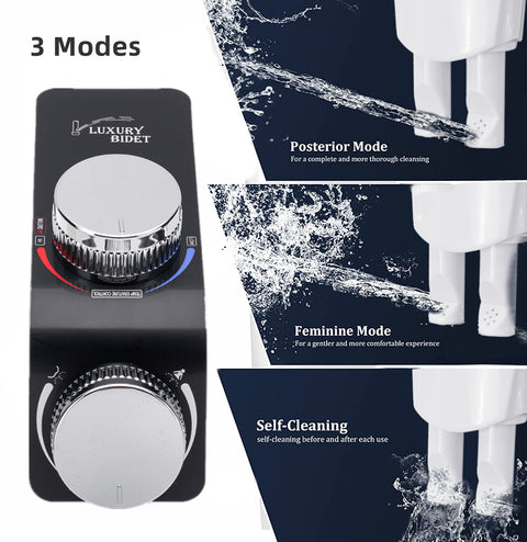 No-Plug-In-Electric Toilet Self-Cleaning Nozzle