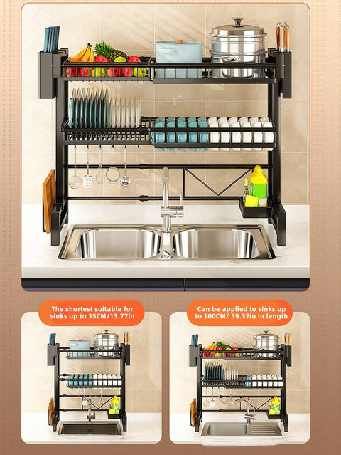 Stainless Steel Sink Dish Rack