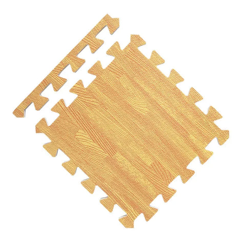 16PCS Foam Wooden Puzzle Carpet