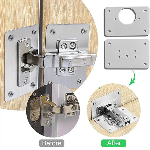 1/2/4/10PCS Hinge Repair Plates