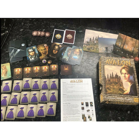 Resistance Avalon Family Interactive Board Game Card