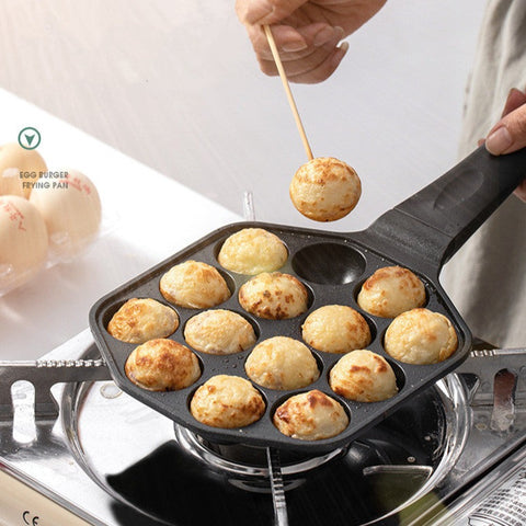 Cast Iron Takoyaki Frying Pan