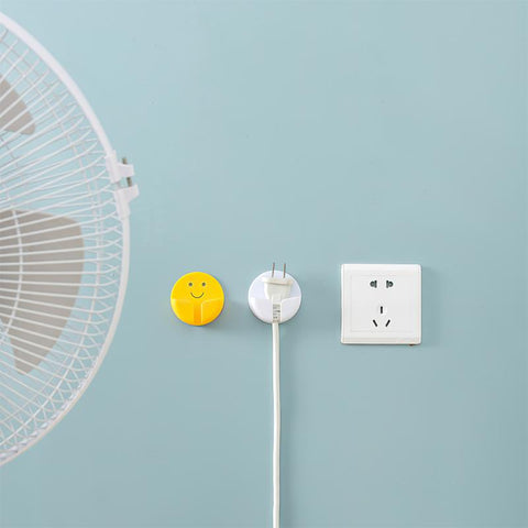 Power Cord Plug Wall Holder Hook