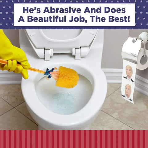 TrumpScrub Toilet Brush