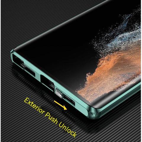 Ultra 360 Full Cover Metal Magnetic Case For Samsung Galaxy