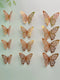 12PCS 3D Hollow Butterfly Wall Sticker