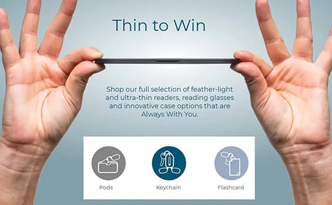 SnapFold Reading Glasses