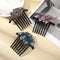 Rhinestone Flower Hair Comb