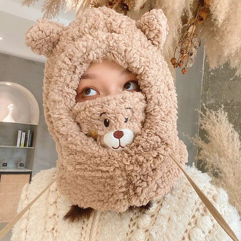 Kawaii Bear Winter Hat