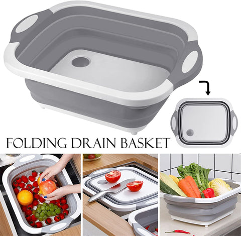 3 in 1 Collapsible Cutting Board