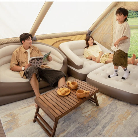 2-In-1 Inflatable Mattress Sofa