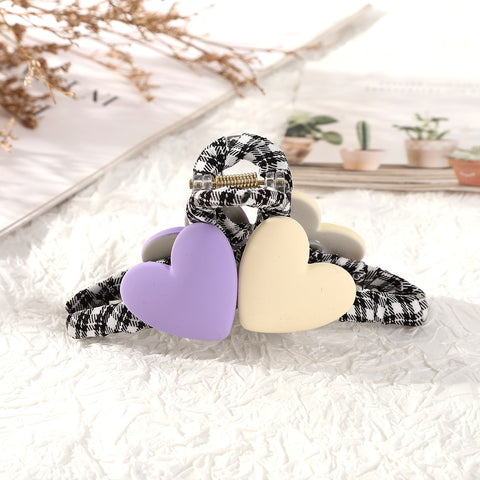 Heart Hair Claw