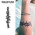Big Thorn Temporary Tattoo Sticker