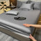 Luxury Glossy Cotton Fitted Bed Sheet