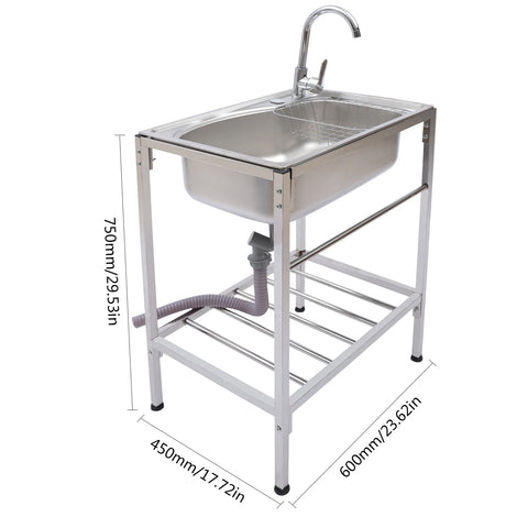 Inox Single Kitchen Sink