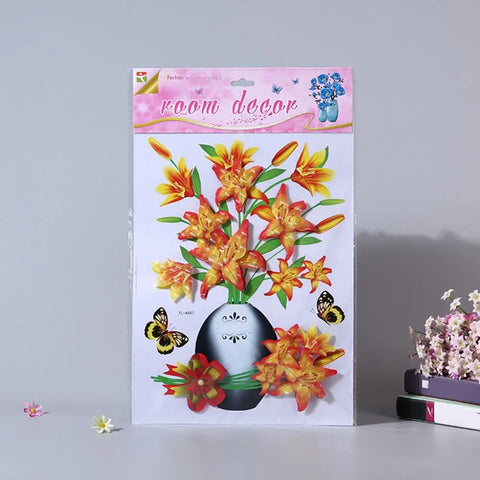 Vase Wall Sticker