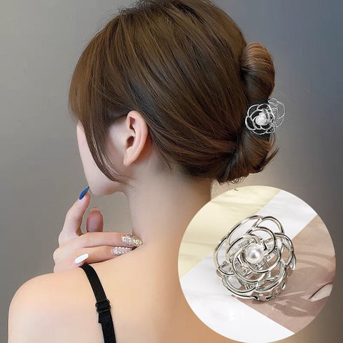 Rhinestone Metal Hair Claw