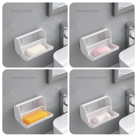 Wall Mount Soap Holder Box