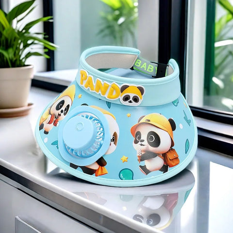 Kid Summer Cooling Fan Hat