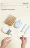 Silicone Flat Head Toilet Brush