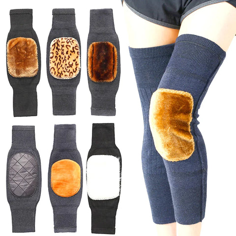 1Pair Winter Knee Pads