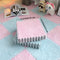 10PCS Plush Puzzle Floor Mat