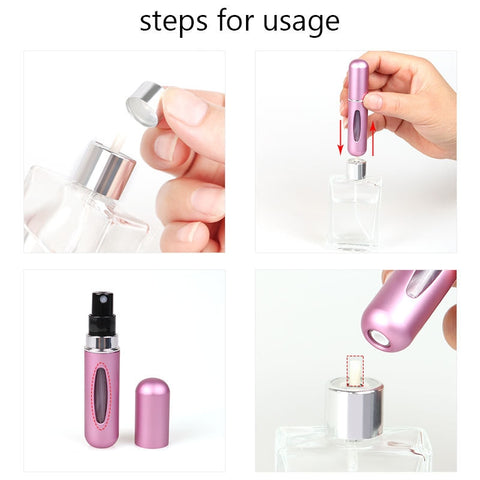 5ml Portable Refillable Perfume Bottle