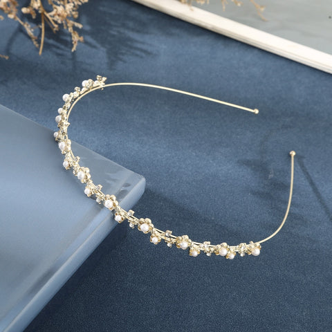 Metal Gold Silver Headband