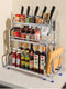 Stainless Steel Kitchen Organizing Rack